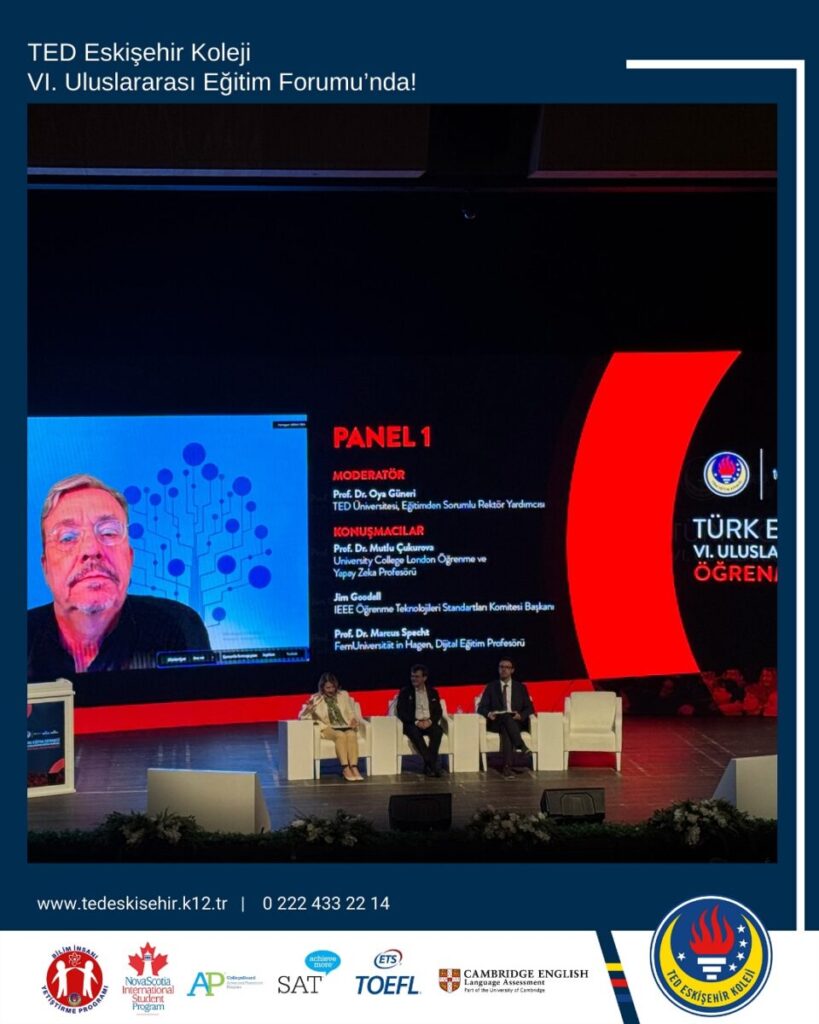 TED Eskişehir Koleji VI. Uluslararası Eğitim Forumu’nda!