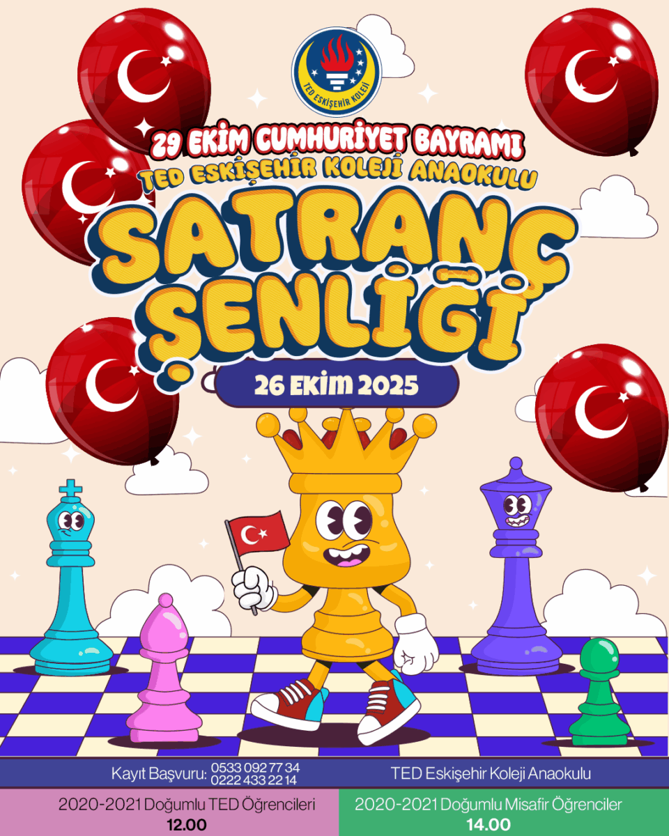 Anaokulu Satranç Şenliği - TED Eskişehir Koleji